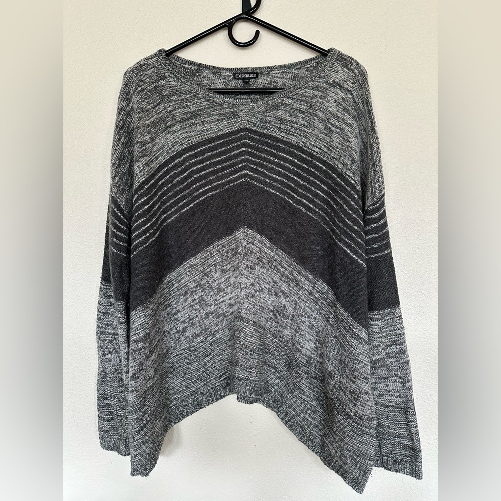 Express Oversized Wool Blend Sweater - Size M